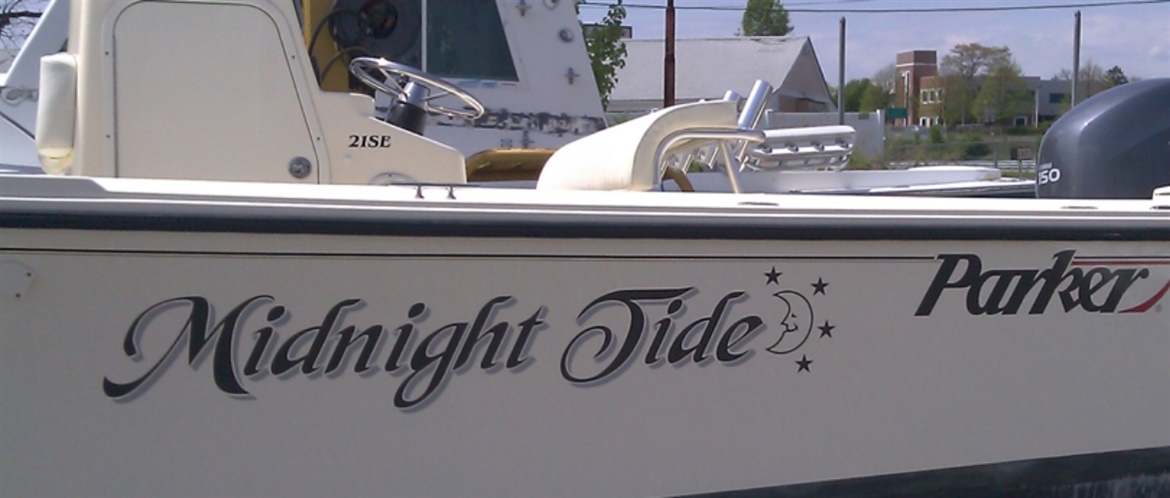 Personalized Boat Name Stickers for Ship Body Decal Styling